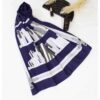 Châle Imprimé pour Femme Artistique & Léger Tissu Mohair