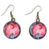 Ensemble Bandeau Croisé Torsadé & Boucles d'Oreilles Floral pour Femme