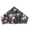 Ensemble Bandeau Croisé Torsadé & Boucles d'Oreilles Fleurs pour Femme