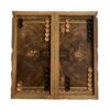 Plateau de Backgammon en Bois Sculpté à la Main Héritage Shapur III
