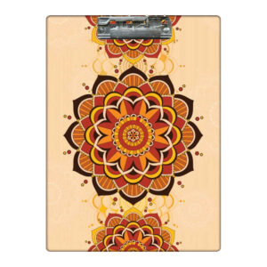 Wooden Clipboard with Traditional Print A4 Size