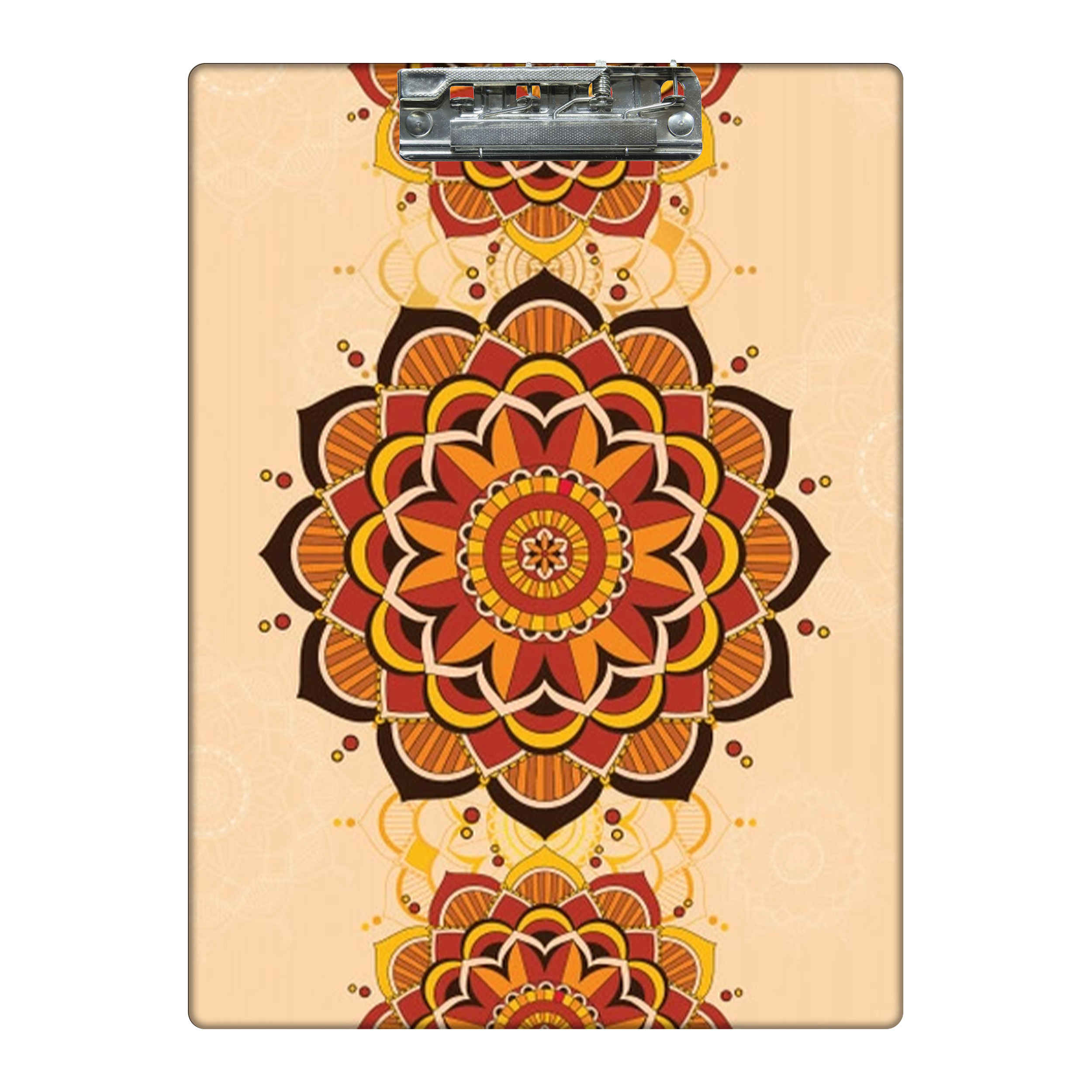 Wooden Clipboard with Traditional Print A4 Size
