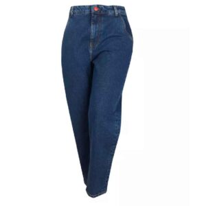 Jeans Mom Cintrés Coupe Relaxée pour Port Quotidien