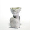 Sculpture en béton décoratif vase en forme de corps de femme