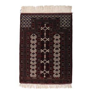 Tapis persan authentique en laine noué à la main à Golestan Torkaman