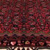 Tapis persan authentique en laine noué à la main à Hamadan Herati rouge