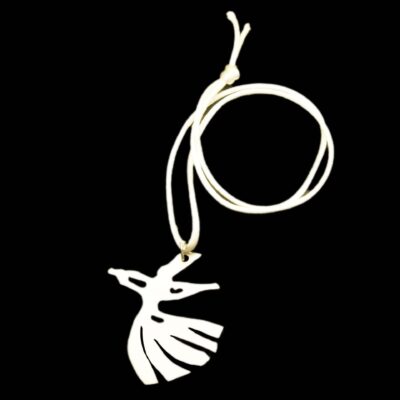 Pendentif Rétroviseur Persan – Design Danse Sema