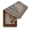 Carpet Stair Tread Indoor – Persian Floral Design, Slip Resistant
