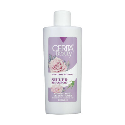 Cerita Beauty Shampooing Argenté Anti-Reflet Jaune – Neutralise les Tons Jaunes