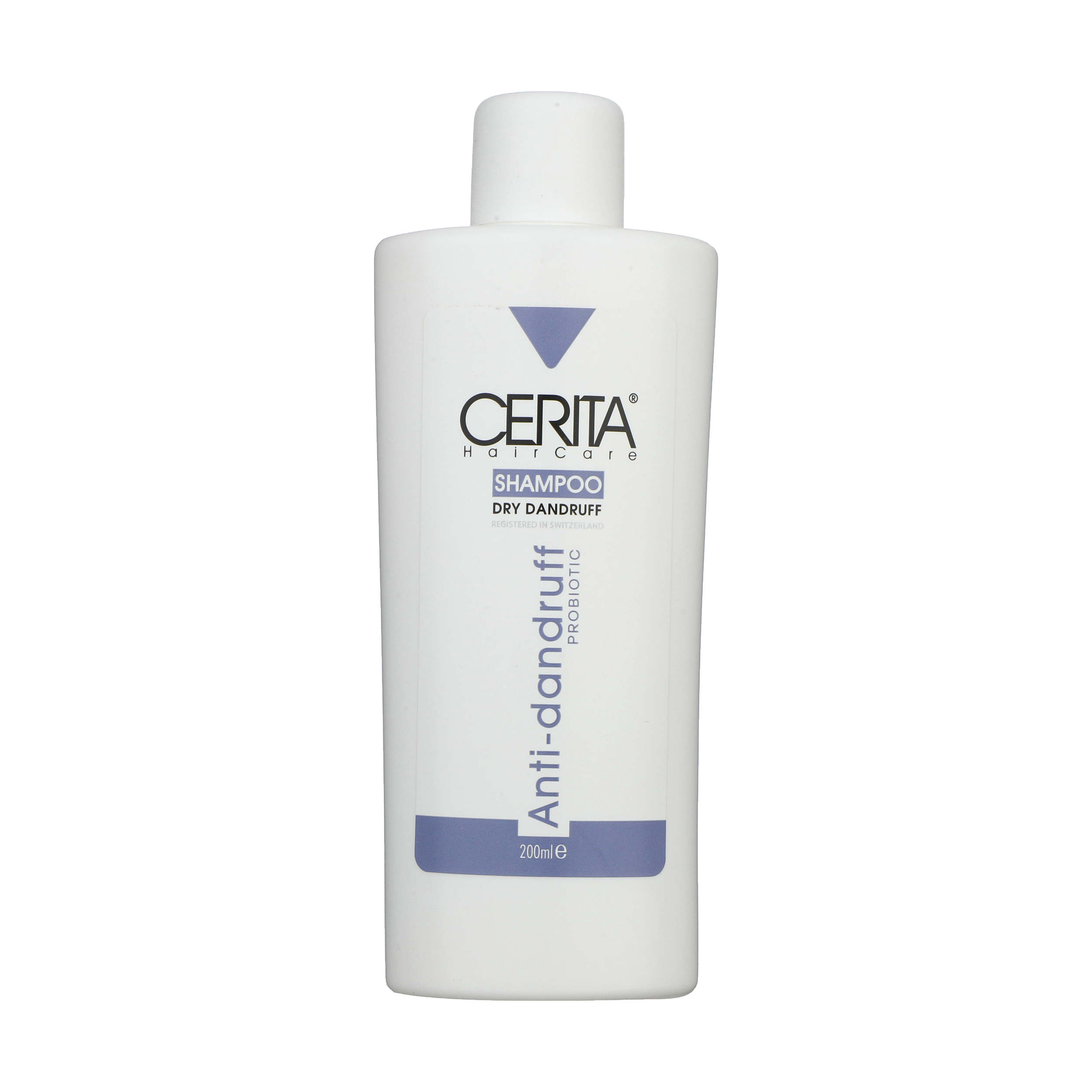 Shampooing Antipelliculaire Cerita pour cheveux secs - Hydratant et contrôle des squames.