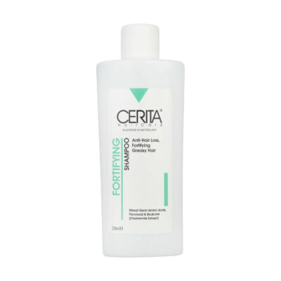 Shampooing fortifiant Cerita Renforçant et Anti-chute – Renforce les cheveux et réduit la perte de cheveux.