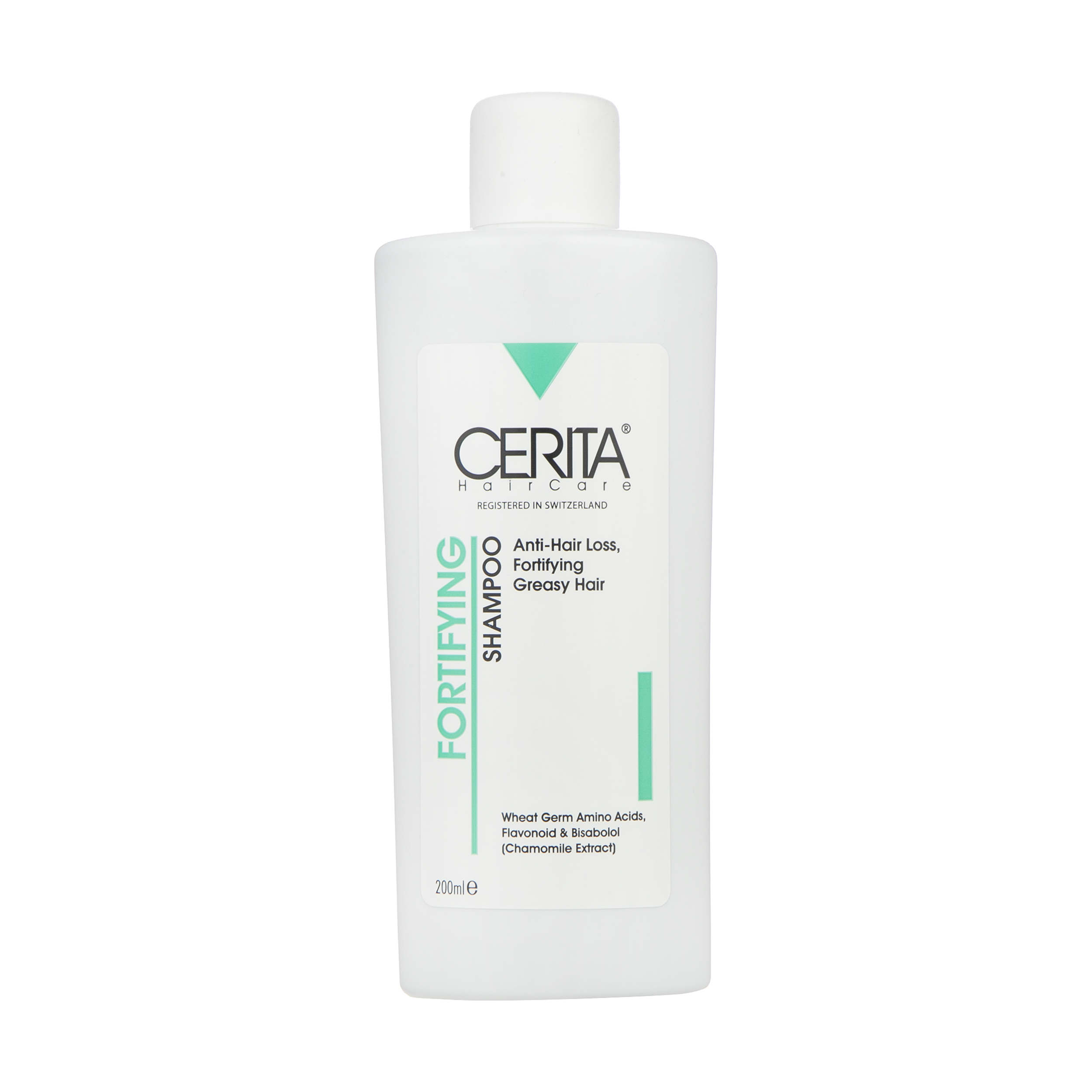 Shampooing fortifiant Cerita Renforçant et Anti-chute - Renforce les cheveux et réduit la perte de cheveux.