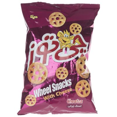 Cheetoz Wheel Iranien Pofak – Snack de Boules de Fromage, 85 gr (15x)