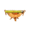 Ensemble Haft-Seen en bois pour Norouz – Motif oiseau