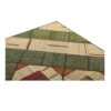 Tapis Kilim Persan Patchwork Tissé à la Main Crème