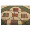 Tapis Kilim Persan Patchwork Tissé à la Main Crème