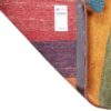 Tapis Gabbeh en laine persane véritablement tissé à la main en Fars rayé