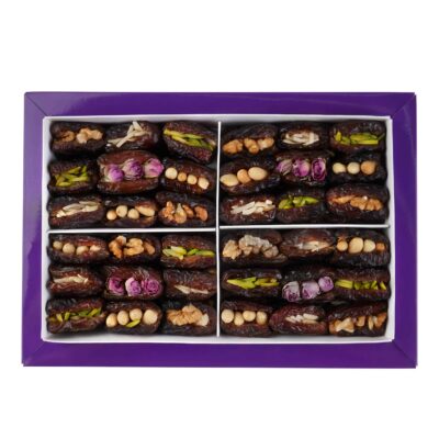 Premium Iranian Dried Dates – Piarom Variety Stuffed with Nuts, 1000 grams