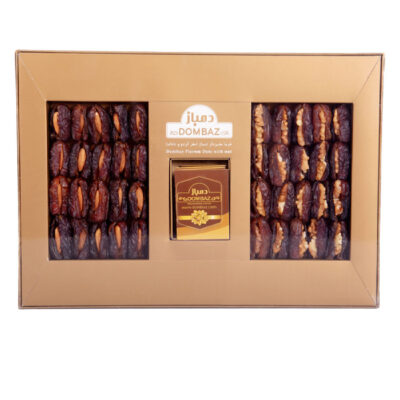 Dried Iranian Dates – Piarom Variety Stuffed with Walnut & Almonds