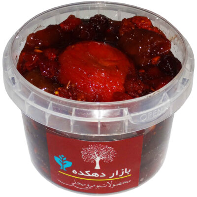 Torshak Persan aux Fruits Aigres Mixtes en Sirop – Tartinade Acidulée, 700g