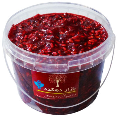 Torshak Persan à la Grenade en Sirop – Tartinade Acidulée aux Fruits, 600g