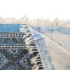 Nappe iranienne : L'art traditionnel de l'impression sur bloc Kalamkari d'Isfahan Bluesky
