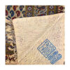 Nappe iranienne : L'art traditionnel de l'impression sur bloc Kalamkari d'Isfahan Brown