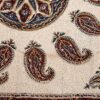 Nappe Iranienne : Imprimée au Bloc Traditionnel Kalamkari d'Ispahan - Modèle Rabin