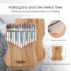Gecko Kalimba 17-Key Thumb Piano Model K17Cap