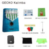 Gecko Kalimba 17-Key Thumb Piano Model K17MC-BL Blue