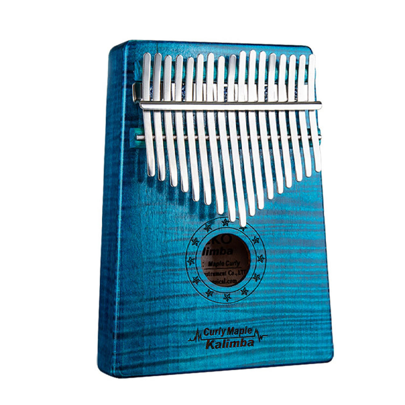 Gecko Kalimba 17-Key Thumb Piano Model K17MC-BL Blue
