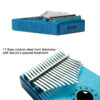 Gecko Kalimba 17-Key Thumb Piano Model K17MC-BL Blue