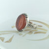Bague en argent Agate Islamique pour homme Élégance Ya Hussain