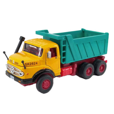 Camion-benne jouet Mercedes-Benz Kurzhauber modèle 1959 Diecast musical avec phares