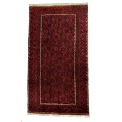 Tapis Kilim en laine persane original tissé à la main Yaghoub Khani géométrique