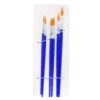 Set de 6 pinceaux ronds en poils pour aquarelle, acrylique et gouache