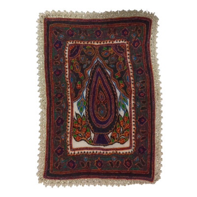 Élégance de Pateh Kerman Nappe Artisanale Sarve