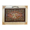 Hand-Knotted Persian Pictorial Rug from Qom Depicting Peafowls