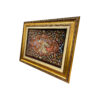 Hand-Knotted Persian Pictorial Rug from Qom Depicting Peafowls