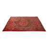 Tapis persan avec laine noué à la main original à Zanjan tribal rouge