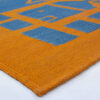 Tapis Kilim en laine persane véritablement tissé à la main pictural chat & poisson
