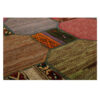 Tapis Kilim Persan Patchwork Tissé à la Main Rouge Brique