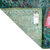 Tapis Persan Patchwork Noué à la Main Calligraphie