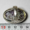 Persian Dendritic Agate Shajar Silver Ring for Men Blossom