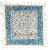 Nappe Persane : Imprimée au Bloc Traditionnel Kalamkari d'Ispahan - Modèle Atriyan