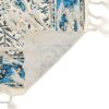 Nappe Persane : Imprimée au Bloc Traditionnel Kalamkari d'Ispahan - Modèle Atriyan