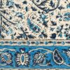 Nappe Persane : Imprimée au Bloc Traditionnel Kalamkari d'Ispahan - Modèle Atriyan