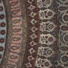 Nappe Persane : Imprimée au Bloc Traditionnel Kalamkari d'Ispahan - Modèle Darin