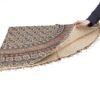 Nappe Persane : Imprimée au Bloc Traditionnel Kalamkari d'Ispahan - Modèle Darin