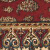 Nappe Persane : Imprimée au Bloc Traditionnel Kalamkari d'Ispahan - Modèle Rouge II